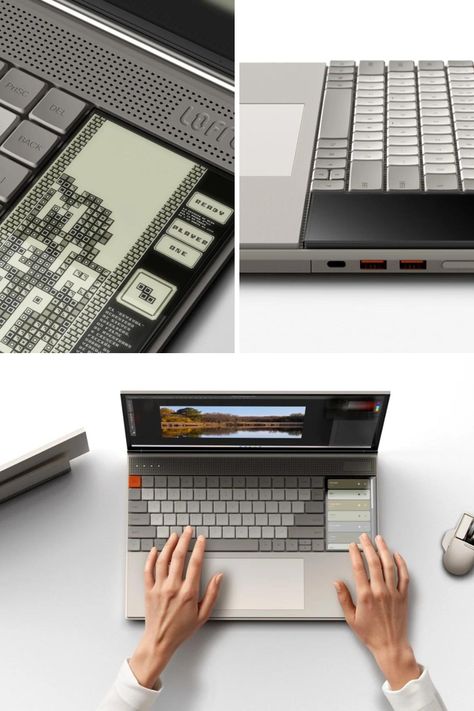 Blending Old-School Aesthetics with Modern Functionality, Lofree-Inspired Workstation Concept Revives Retro Mechanical Keyboard Design for Developers. Learn More! Old Tech Aesthetic, Tool Aesthetic, Muji Design, Industrial Design Concept, Console Concept, Futuristic Keyboard, Laptop Concept, Retro Keyboard, Mechanical Keyboard Inspiration