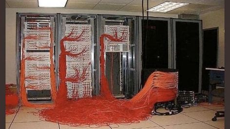 Baba Jaga, Server Room, Lost In The Woods, Data Center, Ex Machina, Cable Management, Angel, Computer, Technology