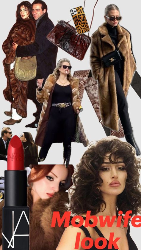 Mob Wives Costumes, Wife Style, Mob Wives, Mob Wife, Hen Party, Fall Looks, Outfits Aesthetic, Wedding Shower