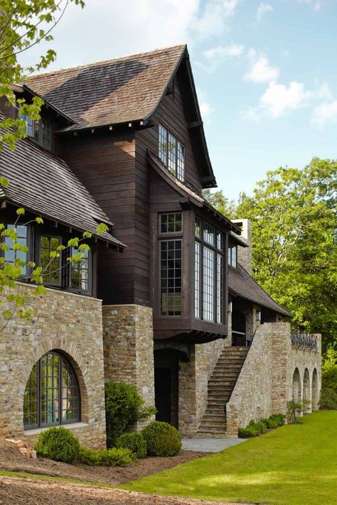 Tennessee Fieldstone, Ruard Veltman, Architecture Renovation, Gorgeous Houses, Casa Exterior, Appalachian Mountains, House Exteriors, Mountain Homes, Second Story