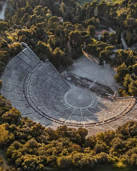 Greek Heritage on X: "The Ancient Theatre of Epidaurus at the sanctuary of Asclepius, the God of of healing and medicine. https://t.co/R5qN45RlPo" / X Epidaurus Theatre, Ancient Theatre, Greek Civilization, Ancient Greek Theatre, Greek Theater, Pjo Dr, Greek Heritage, Greek Theatre, Southern Europe