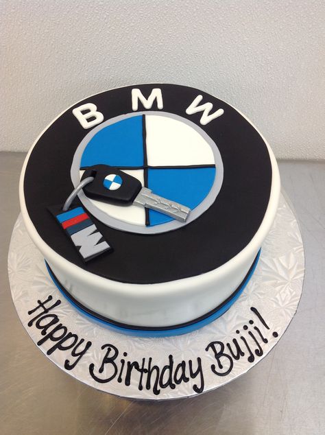 Car Cakes For Boys, Bmw Cake, Golden Birthday Cakes, Birthday Cake For Husband, Happy Birthday Text, Funny Birthday Cakes, Cake Printing, Birthday Cakes For Men, Toy Cars For Kids