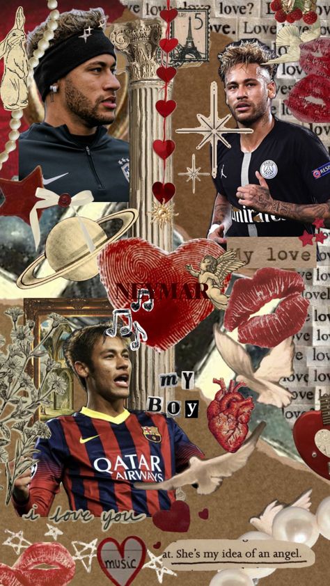 Neymar Collage Wallpaper, Neymar Collage, Neymar Jr Aesthetic, Neymar Jr 2014, Neymar Jr 10, Neymar Hot, Neymar Barcelona, Neymar Brazil, Neymar Jr Wallpapers