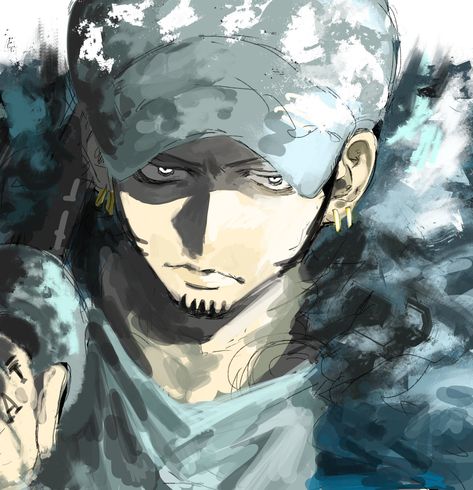 @nmiyyt Law Fanart, Trafalgar D Water Law, Law Icon, One Piece Ship, Trafalgar Law, One Piece Drawing, One Piece Pictures, One Piece Fanart, Digital Painting Tutorials