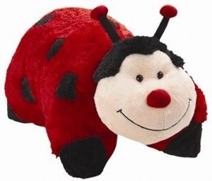 Ladybug Pillow Pet, Ladybug Pillow, Bug Toys, Pillow Pets, Animal Cushions, Pee Wee, Lady Bird, Cuddly Toy, Preschool Toys