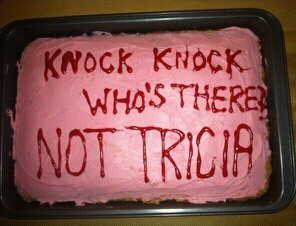 Coworker goodbye cake Knock, Knock Who's There? Not (enter name) Last Day Cake Coworker, Later Traitor Cake, Coworker Farewell Cake, Office Goodbye Party, Leaving Job Cake, Goodbye Coworker Cake, Employee Leaving Cake, Cake For Coworker Leaving, Coworker Goodbye Party