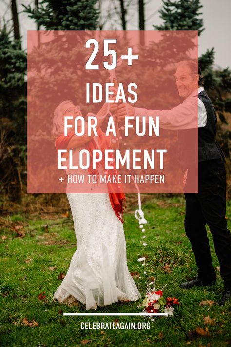 How to make your elopement special, 25 fun ideas to help you have a magical and fun elopement day! Check out this guide with over 25 ideas for how to make your elopement special! #elopement Fun Elopement, Wedding Micro, Jamaica Wedding, Small Wedding Ideas, Elopement Planning, Cheap Wine, How To Elope, Colorado Elopement, Big Lots