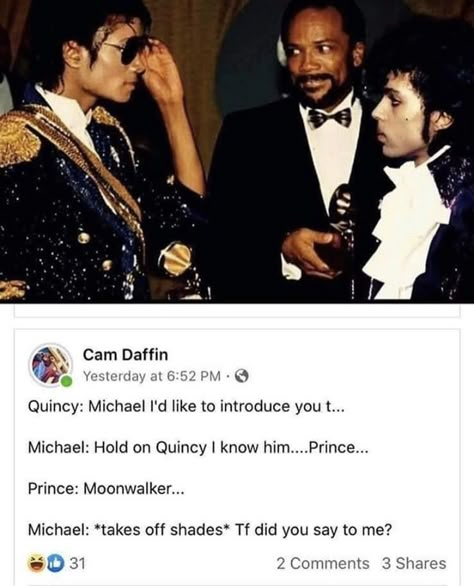 Prince And Michael Jackson, Michael Jackson And Prince, Funny Michael Jackson, Rnb Singers, Prince Meme, Glamour Makeup Looks, Michael Jackson Funny, Random Funny Memes, Michael Jackson Wallpaper