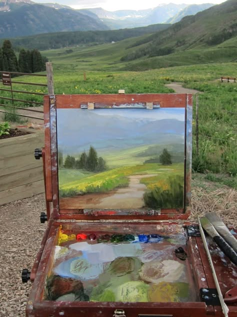 Jane Hunt painting blog: Wildflower season in Crested Butte, Colorado Hunting Painting, Arte Indie, Posca Art, Soyut Sanat Tabloları, Artist Aesthetic, Arte Inspo, Plein Air Paintings, Beginner Painting, My Passion