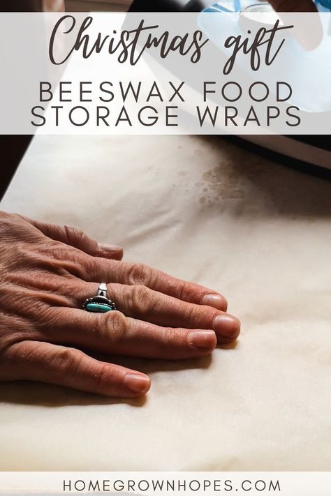 This tutorial shows how to create beeswax wraps for food storage using simple tools like an iron or oven. Say goodbye to plastic waste with these cute, reusable, and natural wraps. Customize them for thoughtful handmade gifts for Christmas, neighbors, or friends. No resin or jojoba oil needed. An easy, eco-friendly DIY project anyone can enjoy! Making Beeswax Wraps, Diy Beeswax Food Wrap, Non Food Neighbor Christmas Gifts, Wrapping Bread For Gifts, Beeswax Wraps Diy, Handmade Gifts For Christmas, Thoughtful Handmade Gifts, Diy Beeswax Wrap, Beeswax Food Wraps