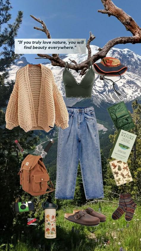 Casual Granola Outfits, Crunchy Mom Aesthetic, Colorado Aesthetic Outfits, Cute Granola Outfits, Crunchy Outfits, Crunchy Fashion, Crunchy Style, Granola Core, Hiking Vibes