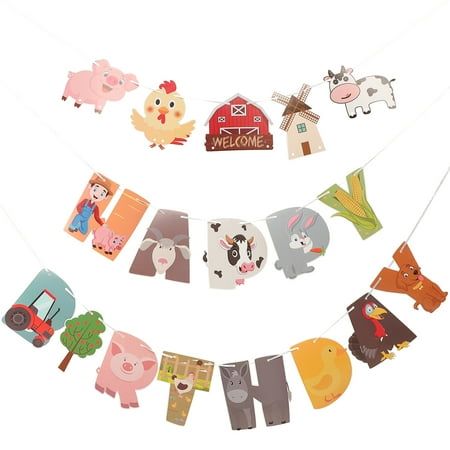 Please kindly noted that this item is sold by third-party sellers from Joybuy marketplace.Description - Perfect embellishment to bring a of fun and extra color to the birthday party. Size: M.  Color: Multicolor. Banner For Birthday, Farm Animals Birthday Party, Animal Cutouts, Birthday Cartoon, Birthday Garland, Birthday Wall, Farm Animal Birthday, Farm Birthday Party, Animal Birthday Party