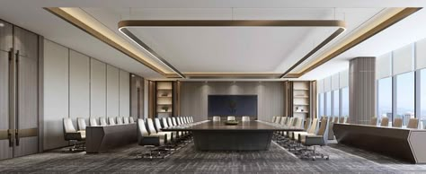 Executive Conference Room, Big Meeting Room, Board Room Design, Meeting Room Design Office, Luxury Office Interior, Executive Office Design, Conference Room Design, Luxury Ceiling Design, Meeting Hall