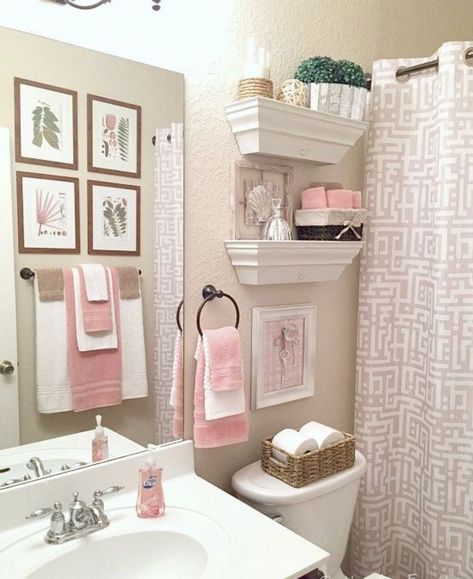 Girl Bathroom Decor, Glam Bathroom, Girl Apartment Decor, Pink Bathroom Decor, Change Of Seasons, Girly Apartment Decor, Restroom Decor, Aesthetic Bathroom, Bathroom Decor Apartment