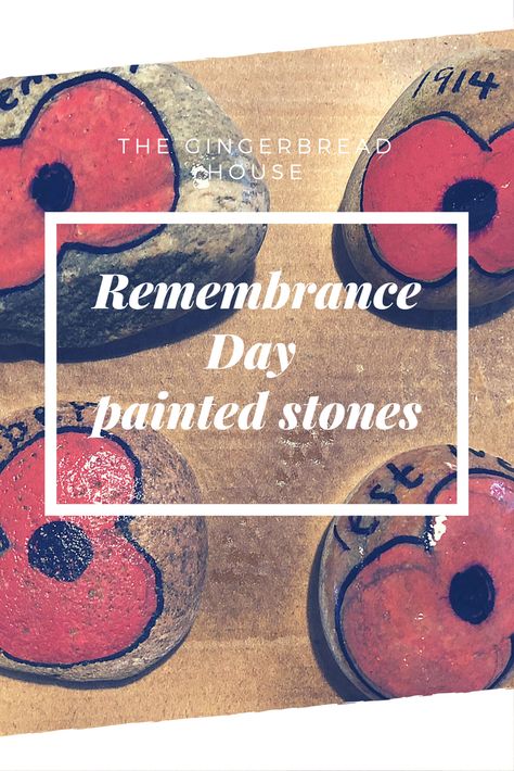 Remembrance Day painted stones to commemorate Remembrance Day in the UK Paper Plate Poppy Craft, Veterans Day Poppy, Poppy Craft For Kids, Peace Crafts, Remembrance Day Activities, Memorial Day Activities, Patriotic Activities, Remembrance Day Art, Poppy Craft