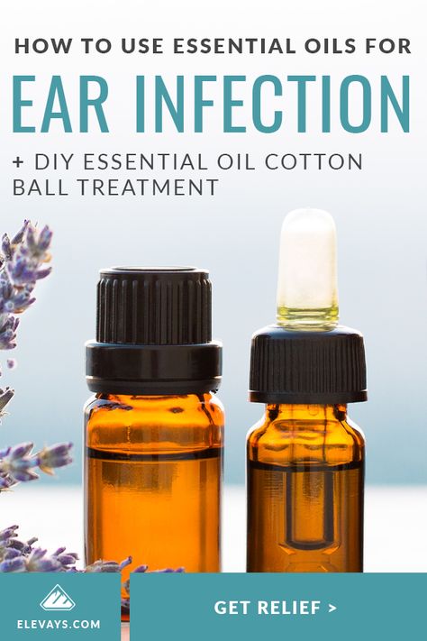 Looking for a solid ear infection remedy for kids or adults? If you or your little one are dealing with ear infection symptoms, it can be miserable. Out of that desperation, we often turn immediately to antibiotics. But I want to suggest something else: an essential oil for ear infection. I'm going to show you the best essential oils to choose and how to properly use them, so you can achieve ear infection relief for your kids and yourself.  #essentialoils #earinfection Essential Oils For Ear Infections, Oils For Ear Ache, Clogged Ears, Oils For Sinus, Essential Oils For Headaches, Ear Infections, Essential Oil Remedy, Yl Oils, Essential Oils Guide