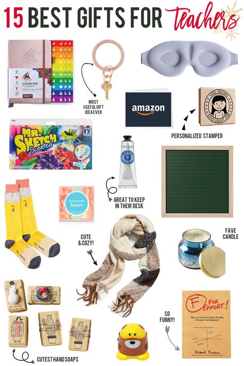 And I am back with another gift guide for you!!! This one is for teacher’s and it was written by my assistant, who is a… Best Gifts For Teachers, Teacher Assistant Gifts, It Was Written, Best Lotion, Assistant Gifts, Best Teacher Gifts, Teacher Assistant, Esl Teachers, Personalized Stamps