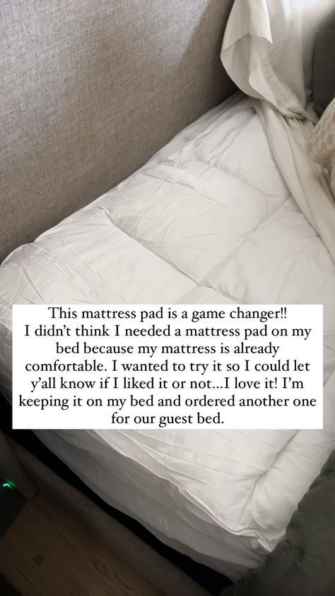 This mattress cover is a game changer! So comfortable and cooking #LTKsalealert #LTKunder100 #LTKhome Rob Love, Boutique Inspiration, Mattress Cover, King Mattress, Guest Bed, Mattress Pad, Mattress Topper, Mattress Covers, Game Changer