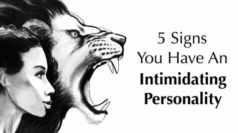 While it may not sound like it, having an intimidating personality can actually be a good thing. Here are 5 signs you may have an intimidating personality.. Intimidating Personality, Intimidation Quotes, Alpha Personality, Insecure People, Do Your Own Thing, African Proverb, Strong Personality, 8th Sign, Power Of Positivity