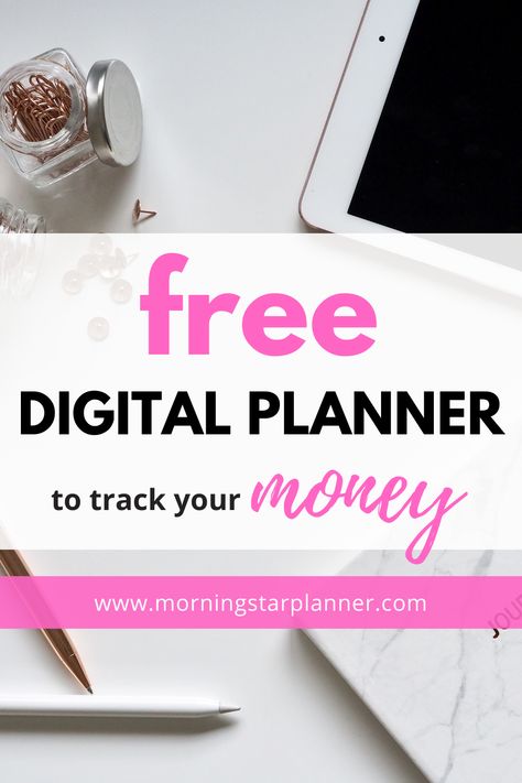 Track your Money for Free with this Digital Planner fitnessplanner #freebieplanner #mealplannersheets #everythingplanner Free Digital Budget Planner, Financially Responsible, Financial Budget Planner, Digital Budget Planner, Digital Planner For Ipad, Budget Planner Free, Wedding Budget Planner, Planner For Ipad, Budget Goals