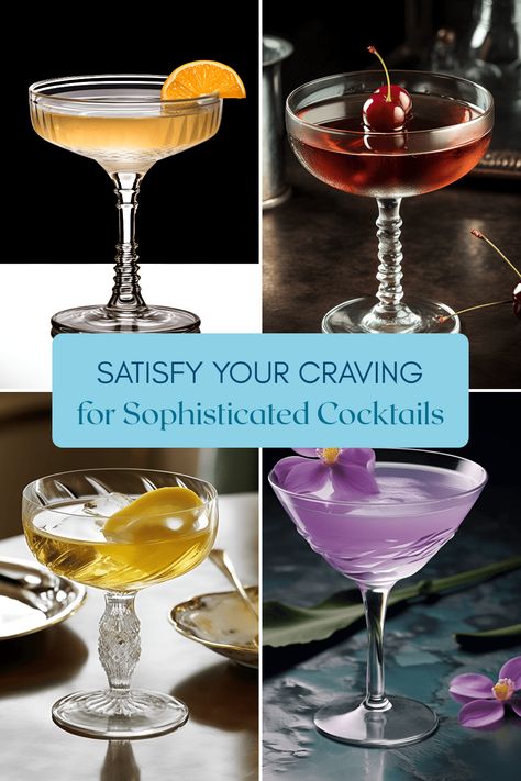 Discover a collection of luxurious and well-balanced cocktails including Martini, Manhattan, Cosmopolitan and more, perfect for your next gathering. Elderflower Martini, Cocktails Martini, Cocktail Mixology, Sweet Cocktails, Almond Flavor, Cranberry Juice, Ginger Ale, Classic Cocktails, Flavor Profiles