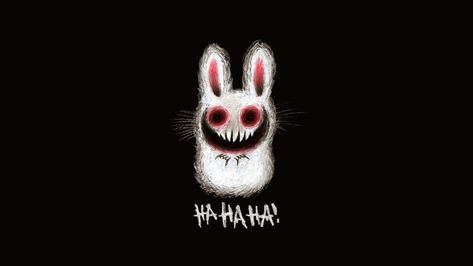 Creepy Wallpapers - Wallpaper Cave Creepy Rabbit, Evil Bunny, Killer Bunny, Creepy Backgrounds, Rabbit Wallpaper, Scary Wallpaper, Bunny Wallpaper, Rabbit Art, Bunny Art