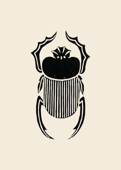 Ancient Egyptian scarab beetle vector element illustration | premium image by rawpixel.com / Baifern Scarab Beetle Illustration, Scarab Illustration, Egyptian Illustration, Scarab Beetle Tattoo, Tupac Tattoo, Scarab Egyptian, Egyptian Decorations, Beetle Scarab, Scarab Tattoo