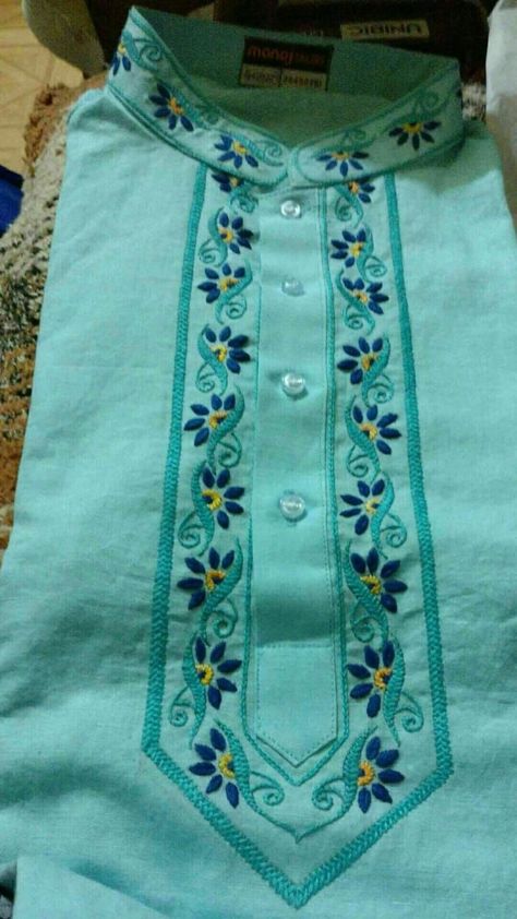 Embroidery Suits Punjabi, Hand Embroidery Dress, Embroidery On Kurtis, Kurti Embroidery Design, Herringbone Stitch, Hand Embroidery Videos, Diy Embroidery Patterns, Hand Embroidery Tutorial, Border Embroidery Designs