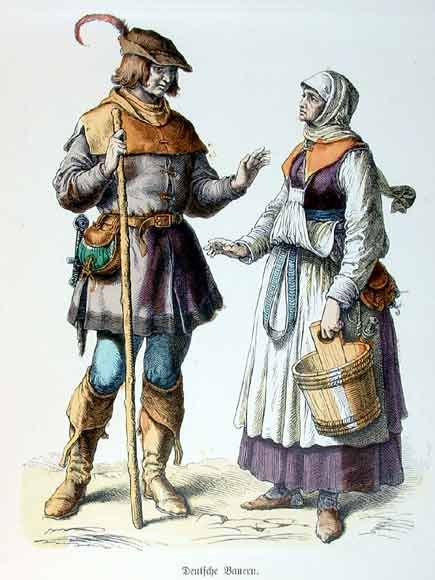 - Medieval Peasants Peasant Clothing, Medieval Germany, Medieval Peasant, German Costume, German Outfit, German Fashion, Medieval Clothing, Photo Images, Middle Ages