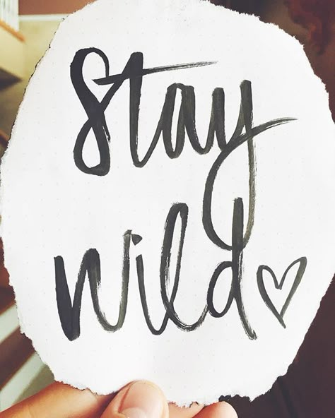 Stay wild moon child ✌ #carteblanchecalligraphy Cats Tattoo, Healthy Cupcakes, Wild Tattoo, Stay Wild Moon Child, Wild Moon, Stomach Tattoos, Tattoo Font, Modern Tattoos, Diy Tattoo