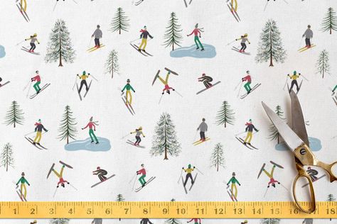 Ski Nursery Theme, Skiing Nursery Theme, Ski Nursery, Snowboard Theme Nursery, Ski Resort Wallpaper, Ski Scene Illustration, Nursery Room Themes, Hot Steam, Graduation Greetings