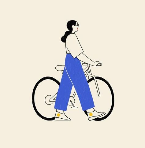 Primary palette bike sketch by Abbey Lossing Abbey Lossing, Bike Sketch, Illustration Art, Illustrator, Sketch, Bike, Instagram Photos, Photo And Video, Instagram Photo