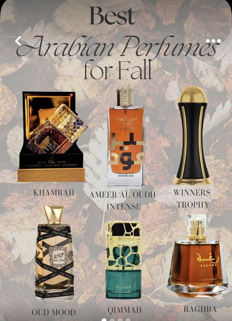 Long Lasting Arabic Perfume, Warm Perfume Scents, Animalic Perfume, Arabian Scents, Arabian Fragrances, Layering Scents, Sandalwood Cologne, Winter Perfume, Arabian Perfume