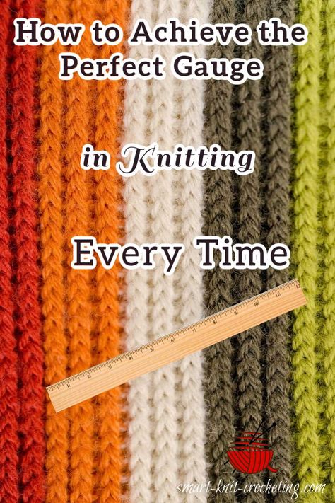 Knitting and Gauge Swatches Knitting Gauge Calculator, Knitting Needle Conversion Chart, Gauge Knitting, Knitting Things, Knitting Terms, Knitting Crafts, Knitting Hacks, Large Knitting, Knitting Help