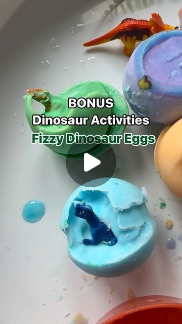 Mandisa Watts on Instagram: "Fizzy Dinosaur Eggs. Follow @happytoddlerplaytime for more easy activity and craft ideas for kids. And did you know we’re not just for toddlers!!!

Visit happytoddlerplaytime.com for details on this idea and more ways to keep kids 0-12 years old off screens, busy learning and having fun." Fizzy Dinosaur Eggs, Craft Ideas For Kids, Dinosaur Eggs, Easy Activities, Fun Crafts For Kids, Crafts Ideas, Having Fun, Toddler Activities, Fun Crafts