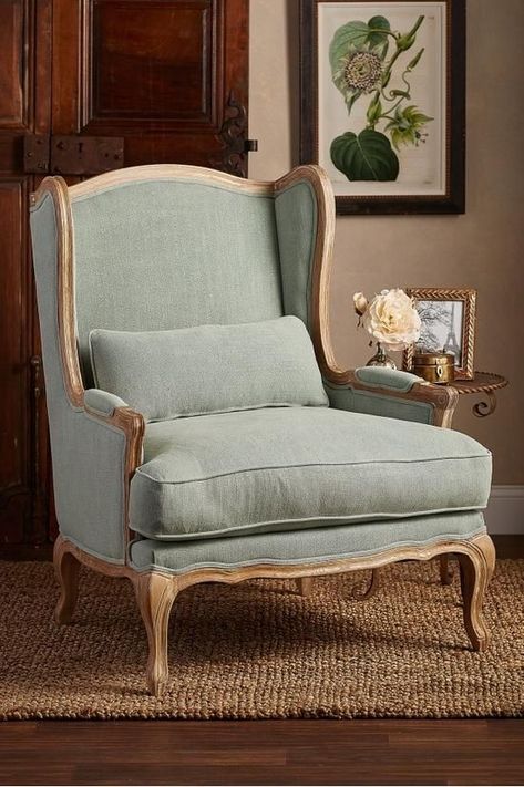 French Country Living Room Chairs - Ideas on Foter Rustic Furniture Diy, French Country Furniture, French Country Living Room, Refinished Furniture, Country Decorating, Country Living Room, Happy House, Country Furniture, Decorating Inspiration