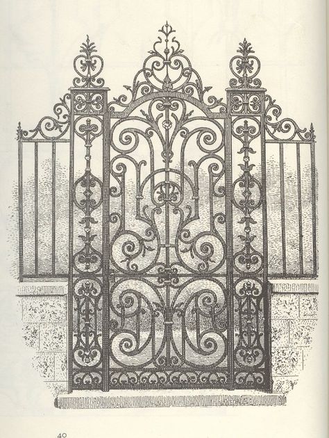 Wrought Iron Gate Designs, Wrought Iron Garden Gates, Iron Garden Gates, Iron Gate Design, Wrought Iron Gate, Wrought Iron Fences, Wrought Iron Doors, Wrought Iron Gates, Iron Fence