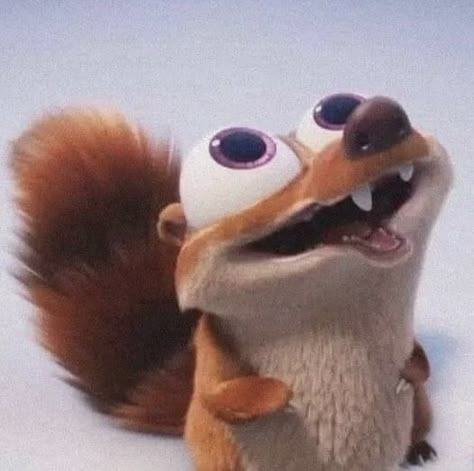 Squirrel From Ice Age, Scrat Ice Age, Ice Age