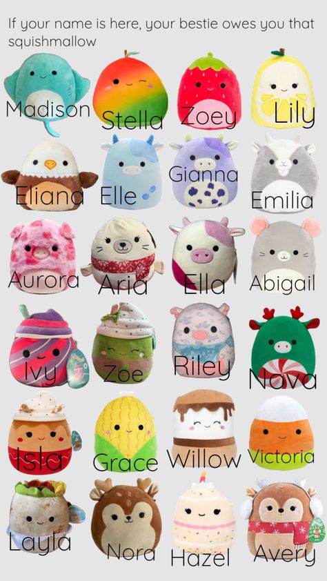 Squishmallows Names, Preppy Vibes, Preppy Lifestyle, Cute Names, Fabric Book, Preppy Style, Toys, Fabric