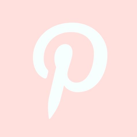 Sk8 Background, Pinterest Logo Aesthetic, Pink Pinterest Icon, Logo Pinterest, Pinterest App Icon, Rose Gold Wallpaper Iphone, Travel Tips Packing, Pastel Pink Icons:), Photos Icon