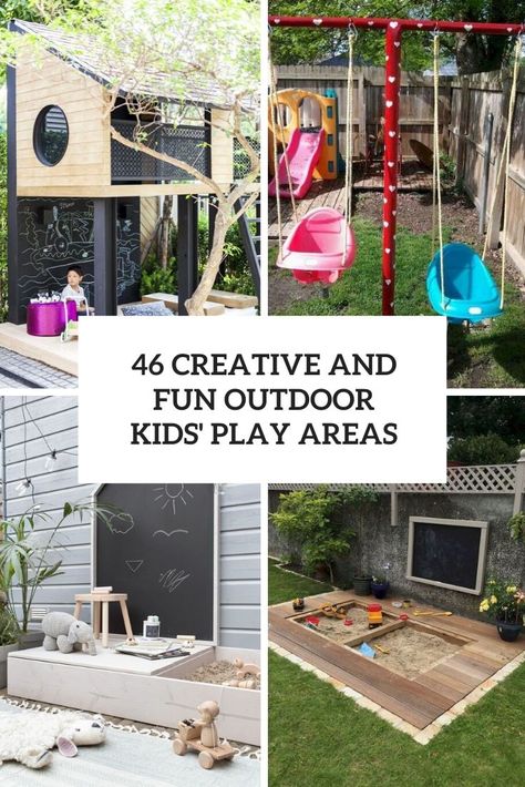 Outdoor Sensory Play Ideas For Kids, Sensory Outdoor Area, Small Play Area Ideas, Outdoor Playground Ideas, Montessori Outdoor Play, Kids Outdoor Play Area Ideas, Kid Playground, Backyard Planning, Toddler Outdoor Play