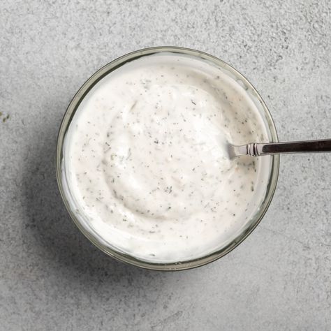 Restaurant Ranch Dressing Recipe, Restaurant Ranch Dressing, Homemade Coleslaw Dressing, Healthy Ranch, Baked Sweet Potato Wedges, Healthy Ranch Dressing, Ranch Dressing Recipe Homemade, Vegan Ranch Dressing, Buttermilk Ranch Dressing