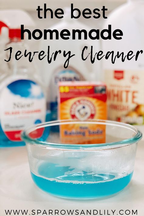 Best Homemade Jewelry Cleaner, How To Make Jewelry Cleaner, Cleaning Moissanite Ring, Best Way To Clean My Diamond Ring, Sonic Jewelry Cleaner Solution Diy, At Home Ring Cleaner, Jewelry Cleaner Diy Diamond, Cleaning Wedding Ring At Home, Diy Clean Jewelry At Home