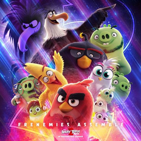 Angry Birds 2 Movie, The Angry Birds Movie 2, Angry Birds Characters, Homemade Face Paints, Birds Movie, Angry Birds Party, Angry Birds Movie, Bird Party, Flightless Bird