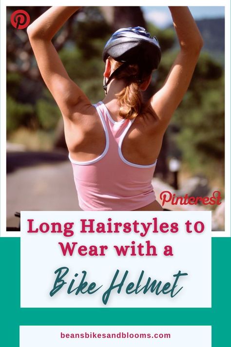 Hit the road with confidence and flair! Our 'How to Wear Long Hair with a Bike Helmet' guide is your key to stylish, safe cycling. Learn easy, secure hairstyles that keep your hair tangle-free under your helmet. From chic braids to sleek ponytails, we've got you covered for every ride. Perfect for commuters, trail enthusiasts, or casual riders. Pin now for hassle-free hair solutions that blend safety with style! Under Helmet Hairstyles, Helmet Friendly Hairstyles, Cycling Hairstyles Helmet Hair, Hairstyles Under Helmet, Bike Helmet Hairstyles, Biking Hairstyles, Helmet Hairstyles For Women, Bike Hairstyles, Cycling Hairstyles