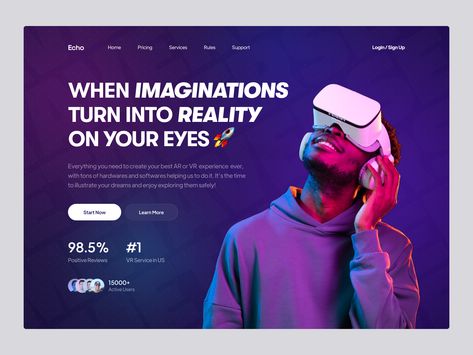 Metaverse Website Design, Vr Website Design, Service Website Design, Vr Design, Interactive Web Design, Service Website, Ppt Slides, News Web Design, Virtual Reality Games