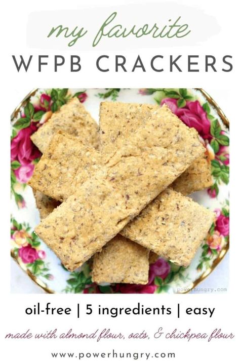 Chickpea Flour Crackers, Oat Crackers Recipe, Chickpea Crackers, Chickpea Bread, Daniel Fast Snacks, Almond Crackers, Gluten Free Cracker Recipe, Night Snack Ideas, Oat Crackers