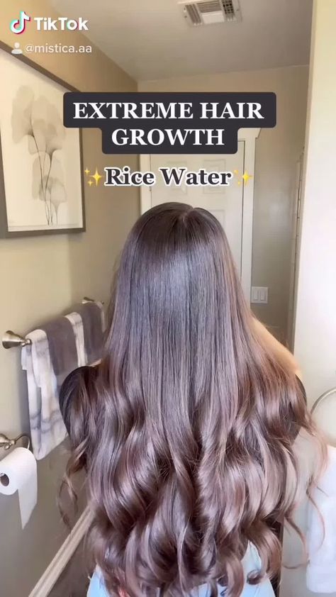 Extreme Hair Growth, Hair Growing Tips, Extreme Hair, Rice Water, Healthy Hair Tips, Diy Hair Care, Hair Remedies, Hair Growth Tips, Hair Maintenance