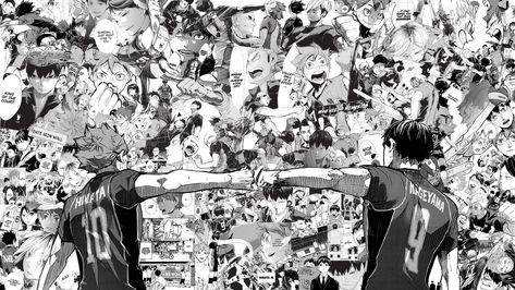 Volleyball Wallpaper, Volleyball Anime, Haikyuu Kageyama, Haikyuu Wallpaper, Haikyuu Manga, Manga Pages, Manga Covers, Computer Wallpaper, Laptop Wallpaper