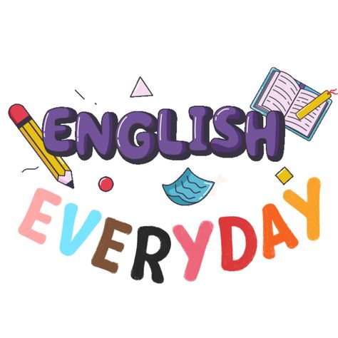 learn to speak english everyday. Come to my account and my Youtube Channel to learn english verry well. and don't forget to subscribe my channel. Support me guys. English Day Poster, English Profile Picture, English Class Wallpaper, English Background, English Pictures, English Photo, Communication Images, Learn To Speak English, English Everyday